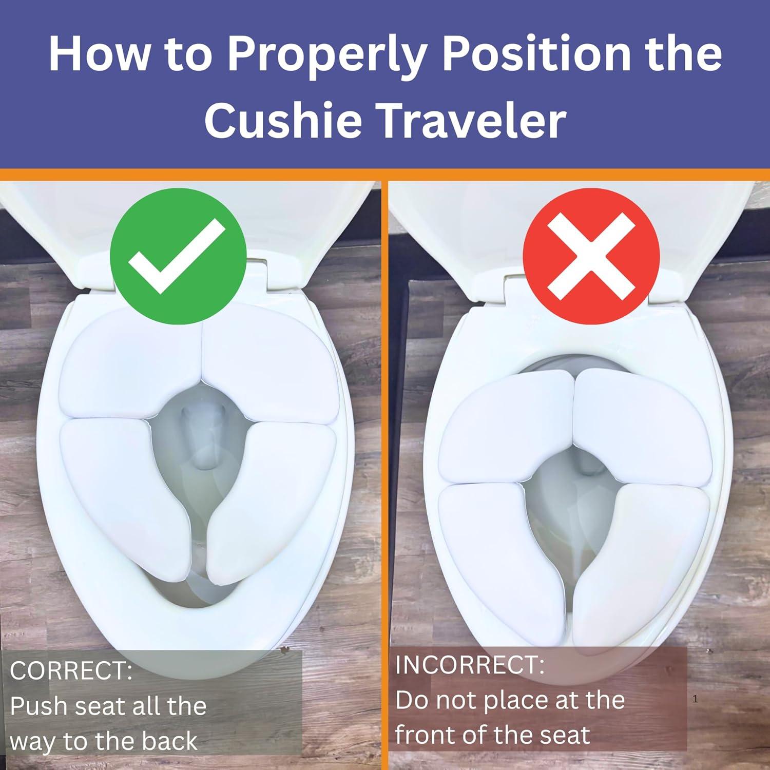 Cushie Traveler Folding Potty Seat