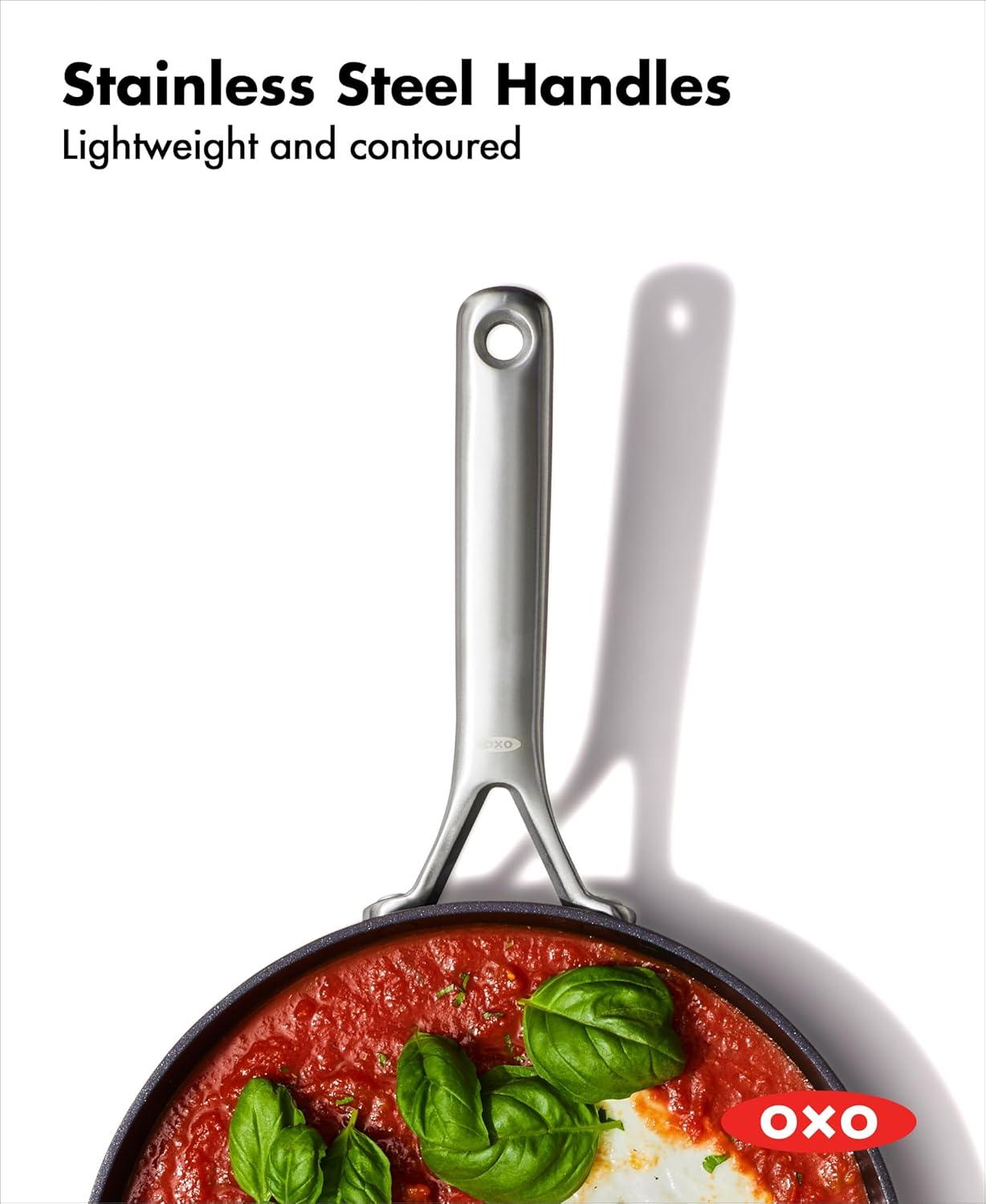 OXO OXO 5 Pieces Hard-Anodized Aluminium Non Stick Cookware Set