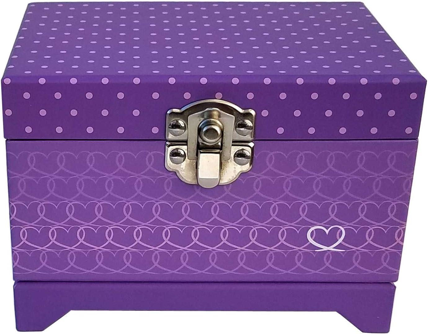 Ballerina Music Box (Heart Ballerina Music Box - Purple)