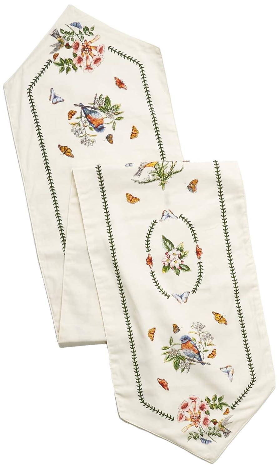 Avanti Linens Botanic Birds 72" Runner - Multicolored