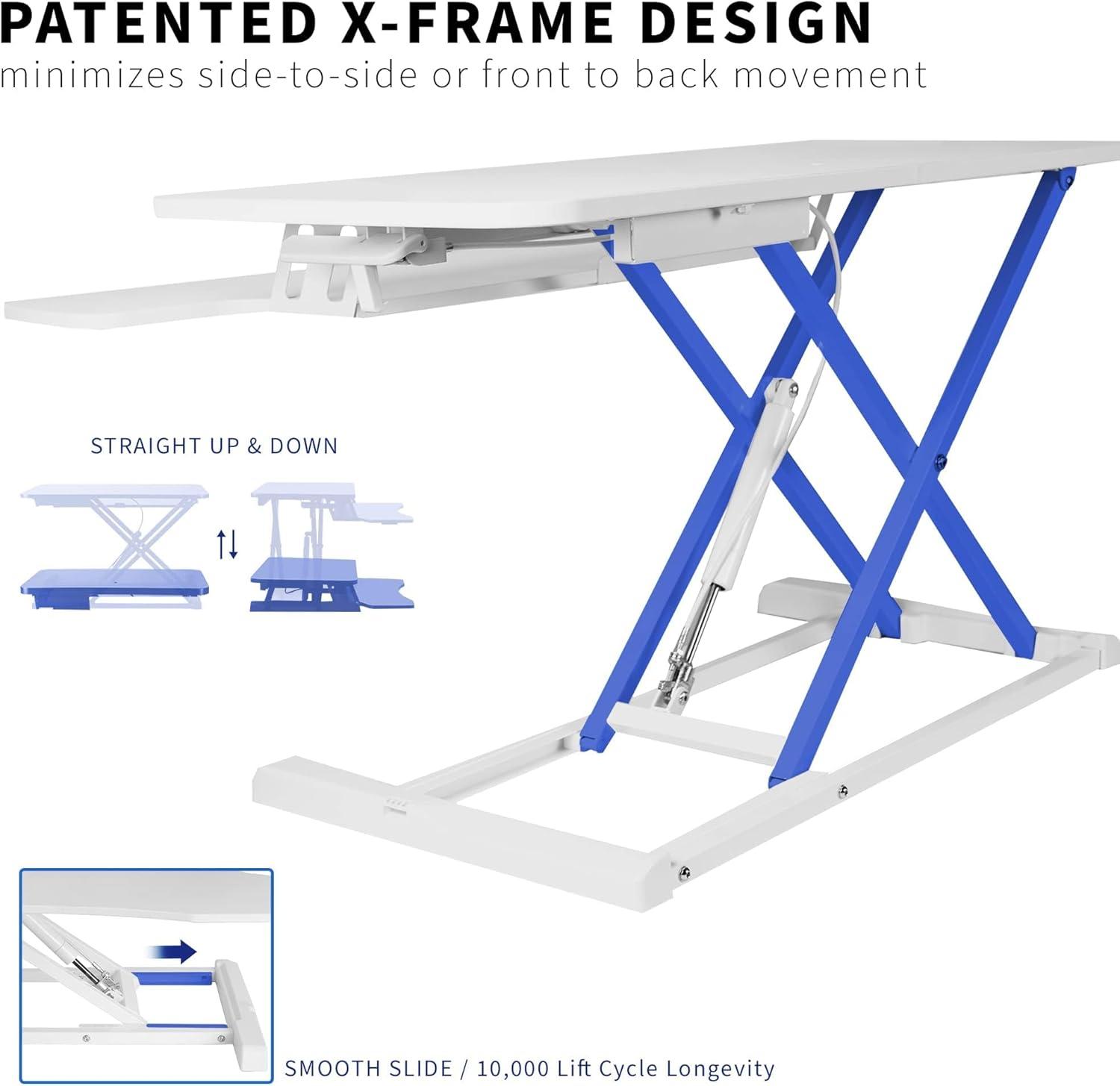 VIVO Height Adjustable Standing Desk Converter (DESK-V000K series)