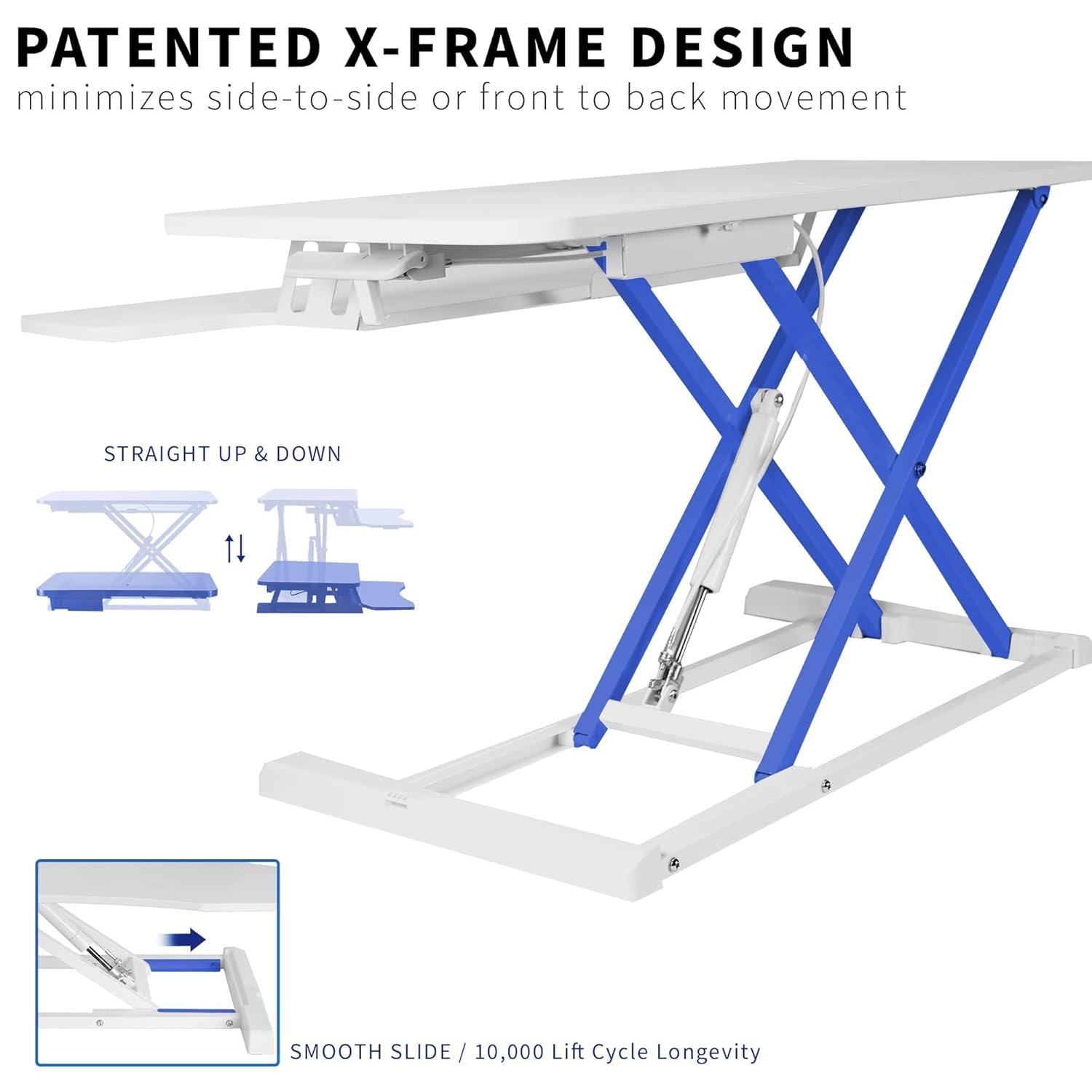 VIVO Height Adjustable Standing Desk Converter (DESK-V000K Series)