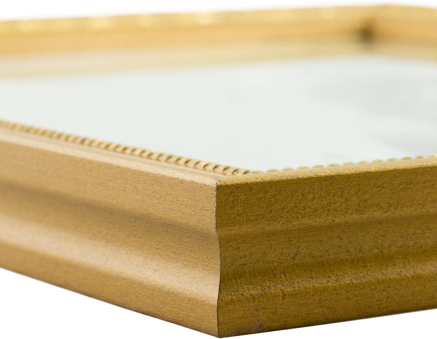 Craig Frames Stratton 4x6 inch Aged Gold Picture Frame, Set of 4