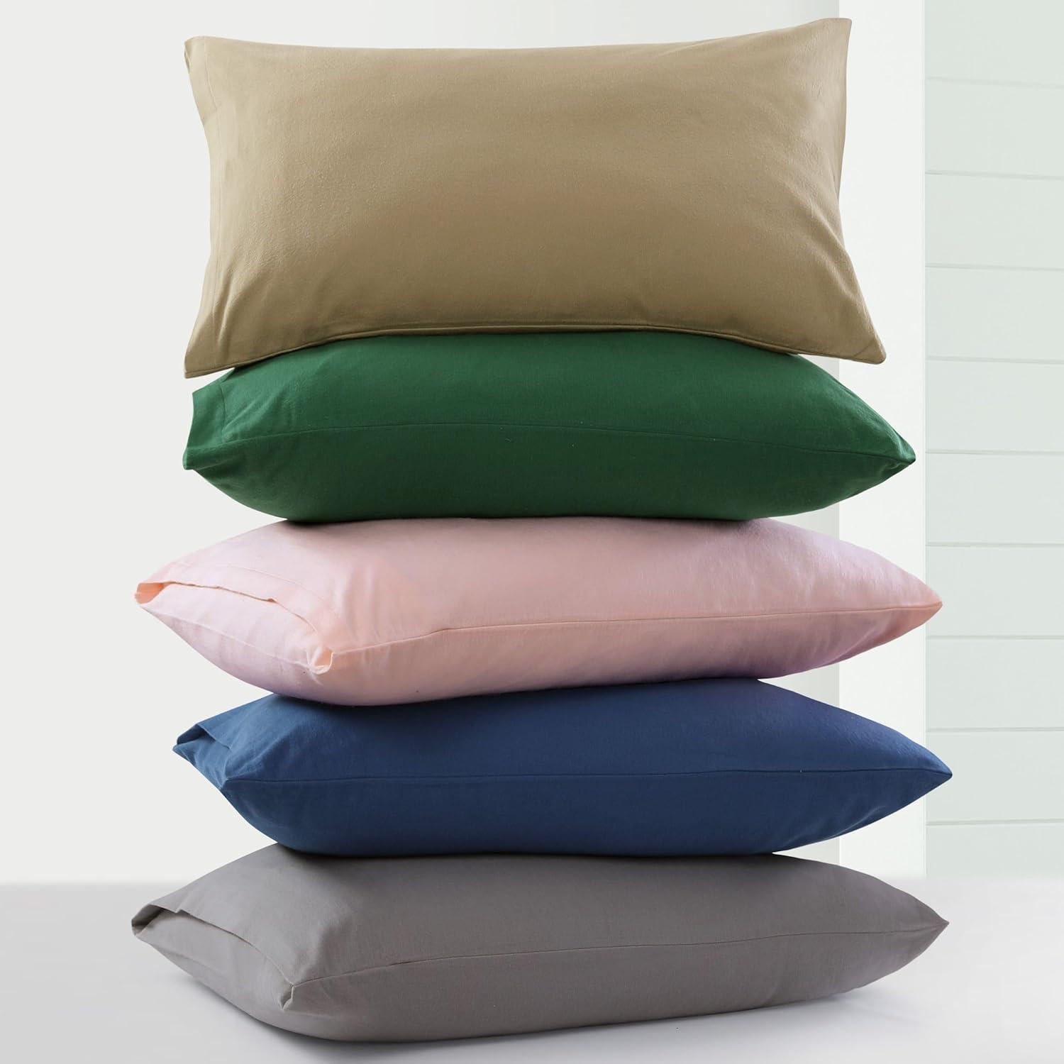 6-oz Cotton German Flannel Deep Pocket Sheet Set Queen - Macchiato