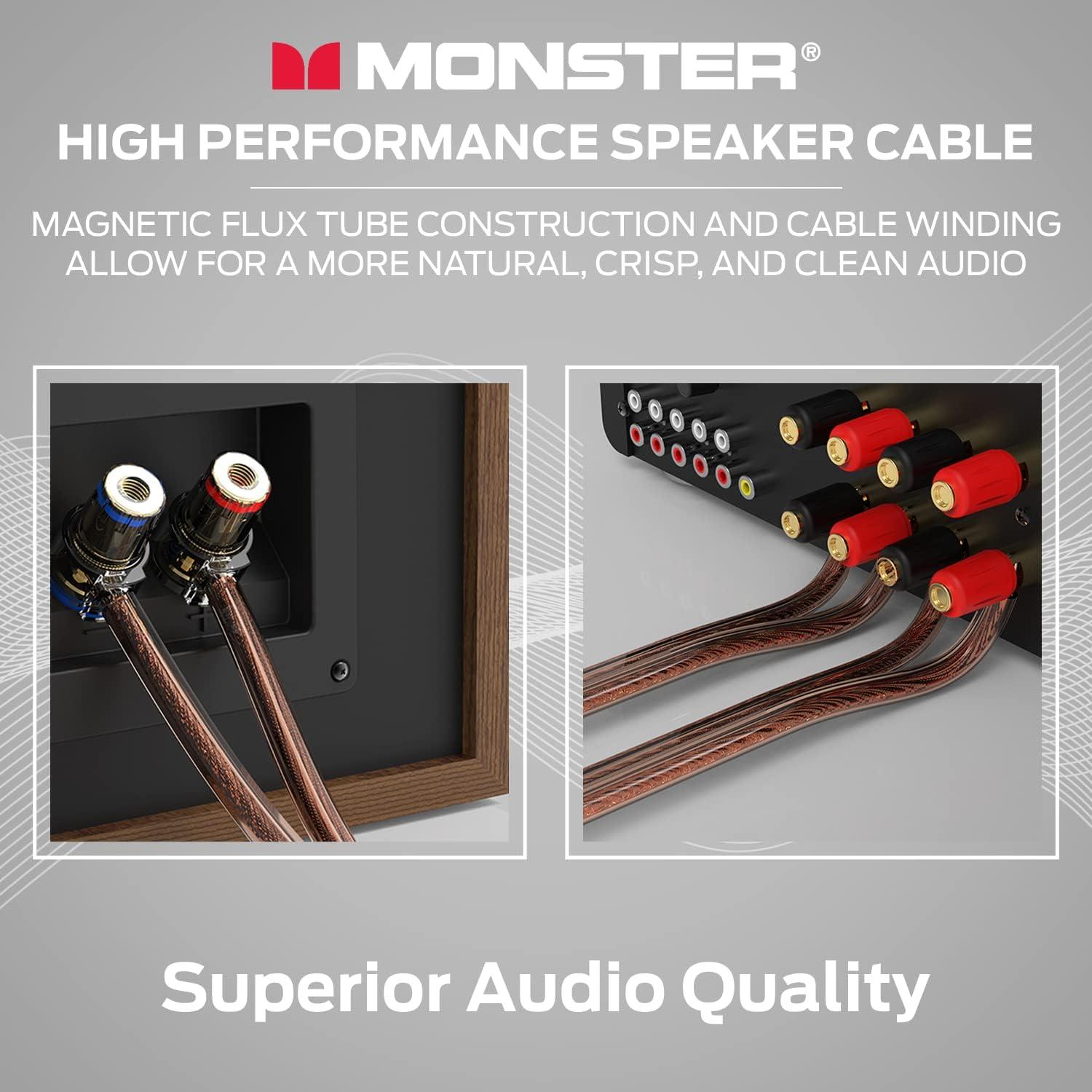 Monster 100-Feet 24K gold-plated Audio Cable