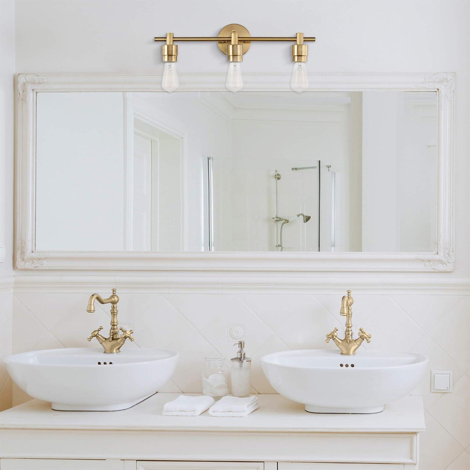 Alexandria 5-Piece Matte Brass Bathroom Set