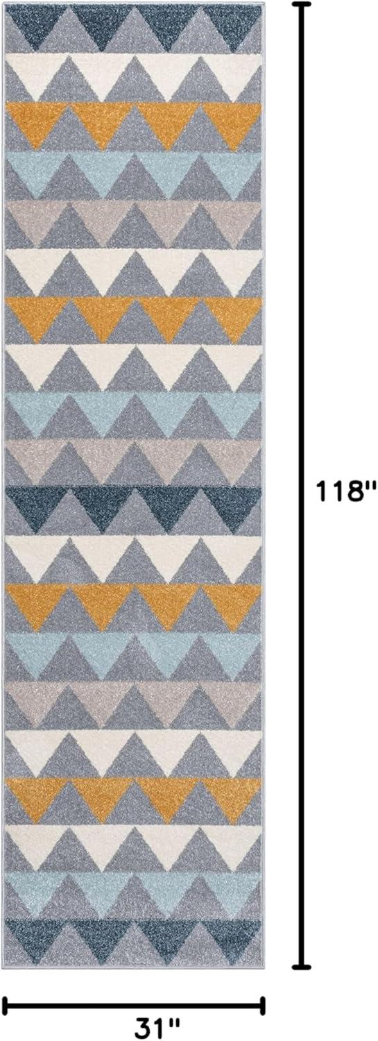 Well Woven Mystic Nova Gray Modern Scandinavian Rug