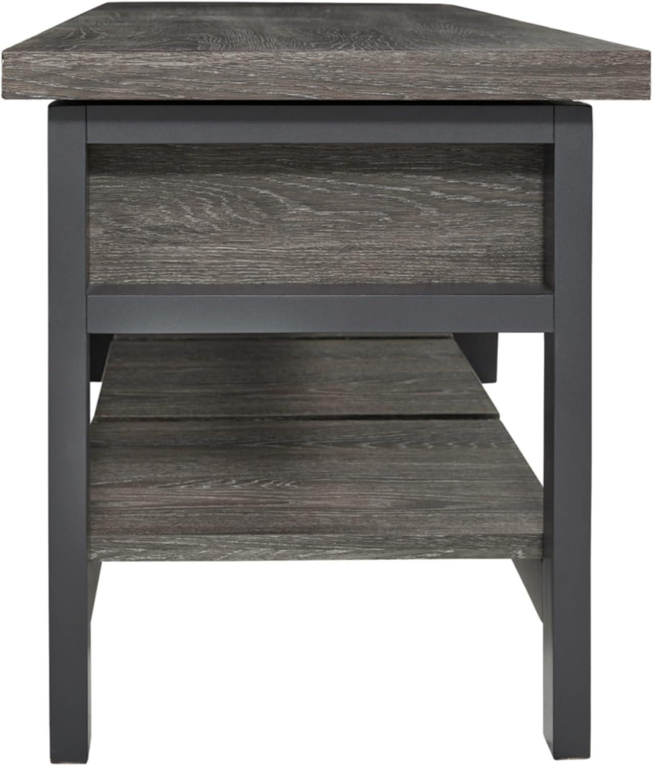 Signature Design by Ashley Casual Rhyson Storage Bench  Brown