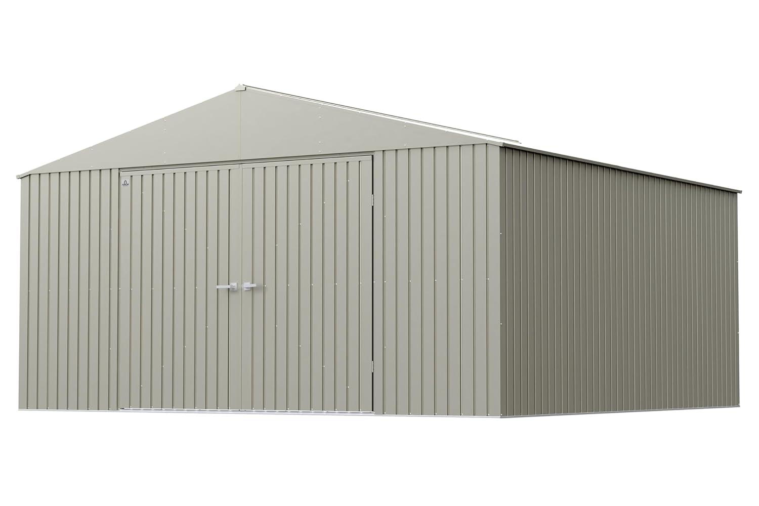 Elite 14 ft. W x 14 ft. D Metal Storage Shed