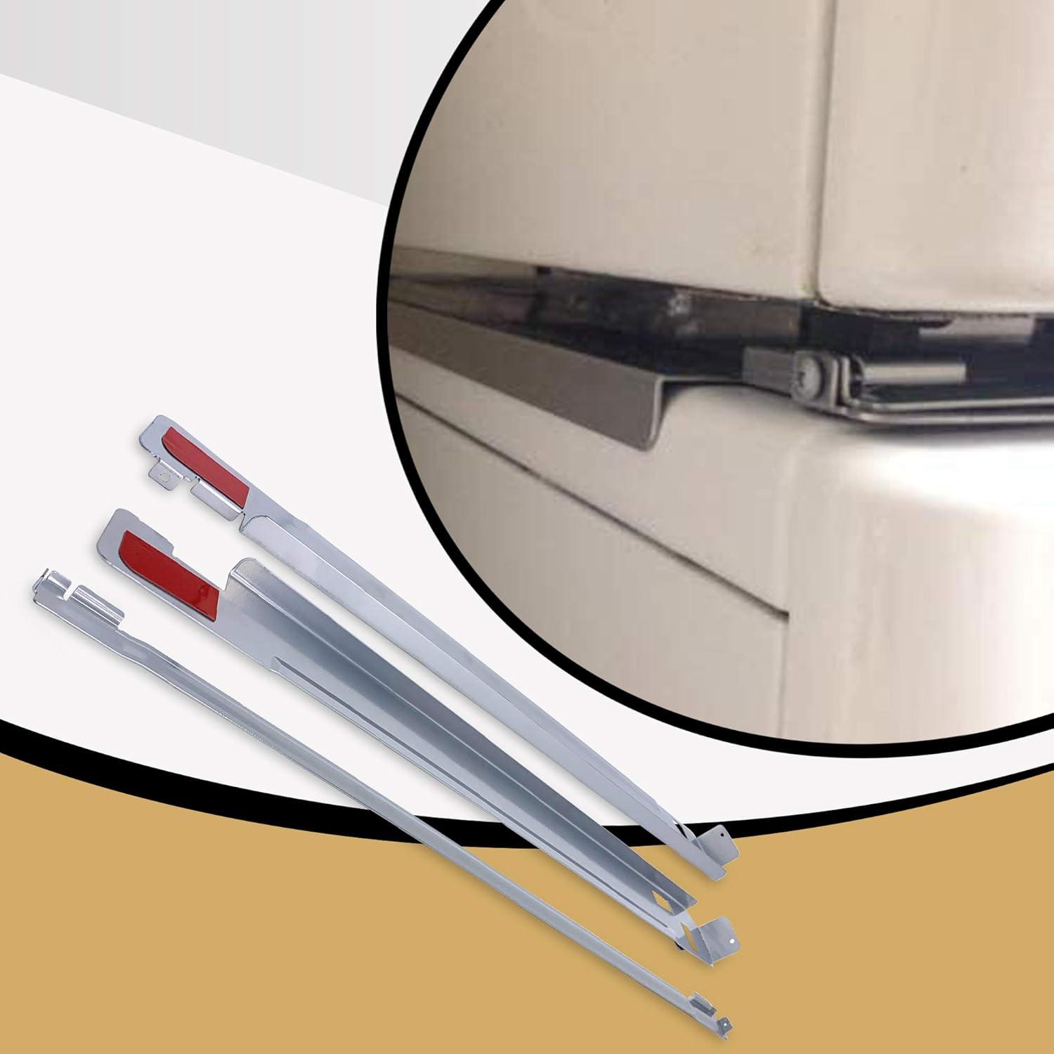 KSTK1 27-inch Laundry Stacking Kit Replacement for LG Washer Dryer Stacking Kit KSTK1 by Blutoget - Solid Metal with Chrome Coated - WSTK1 KSTK1 Lg Stacking Kit 27