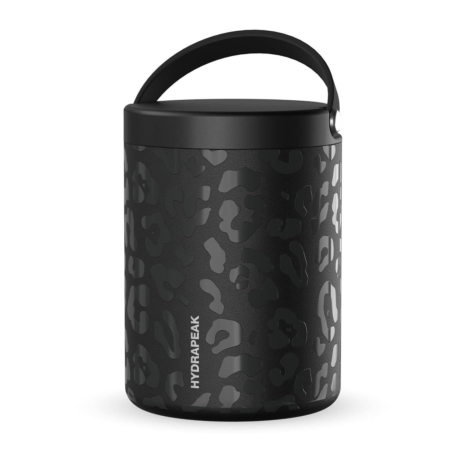 Hydrapeak 32 Oz Stainless Steel Vacuum Insulated Wide Mouth Leak-proof Thermos Food Jar For Hot And Cold, 10 Hours Hot 16 Hours Cold (Gray)