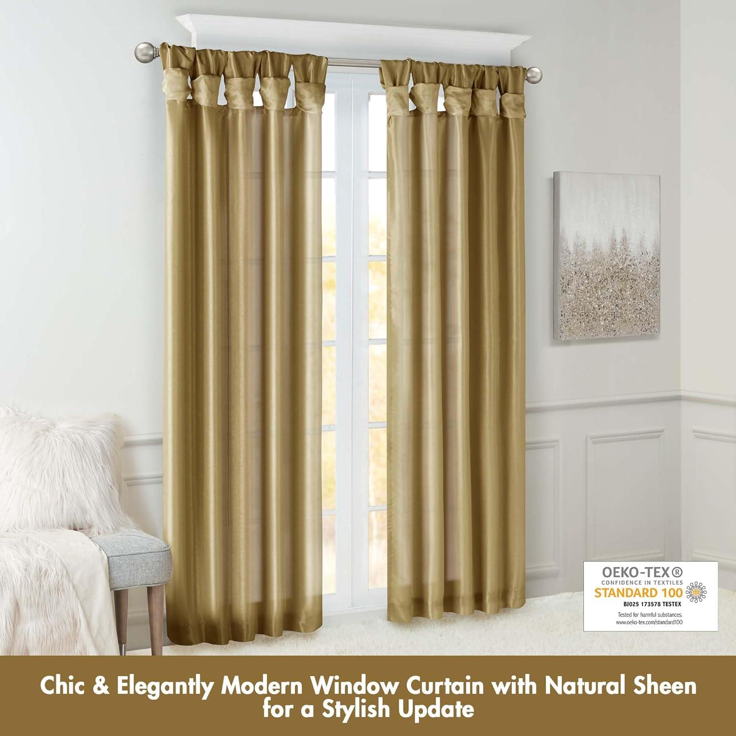 Rivau Light-Filtering Single Curtain Panel