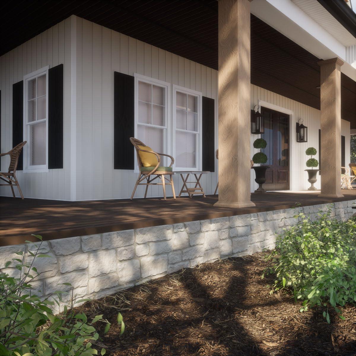 Ekena Millwork EverStone Cobblestone Faux Stone Panel