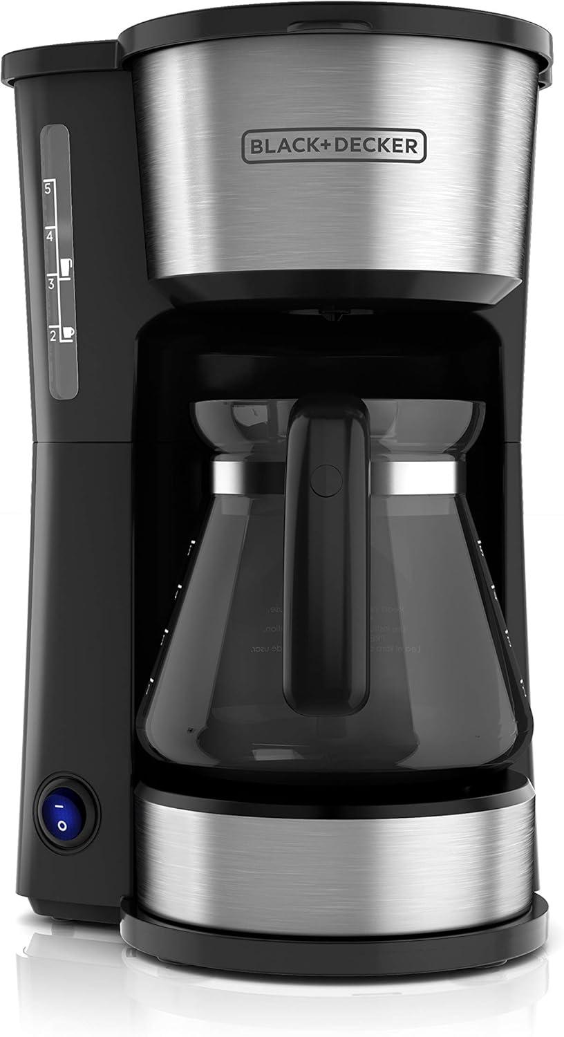 Black + Decker 5-Cup 4-in-1 Station Coffee Maker