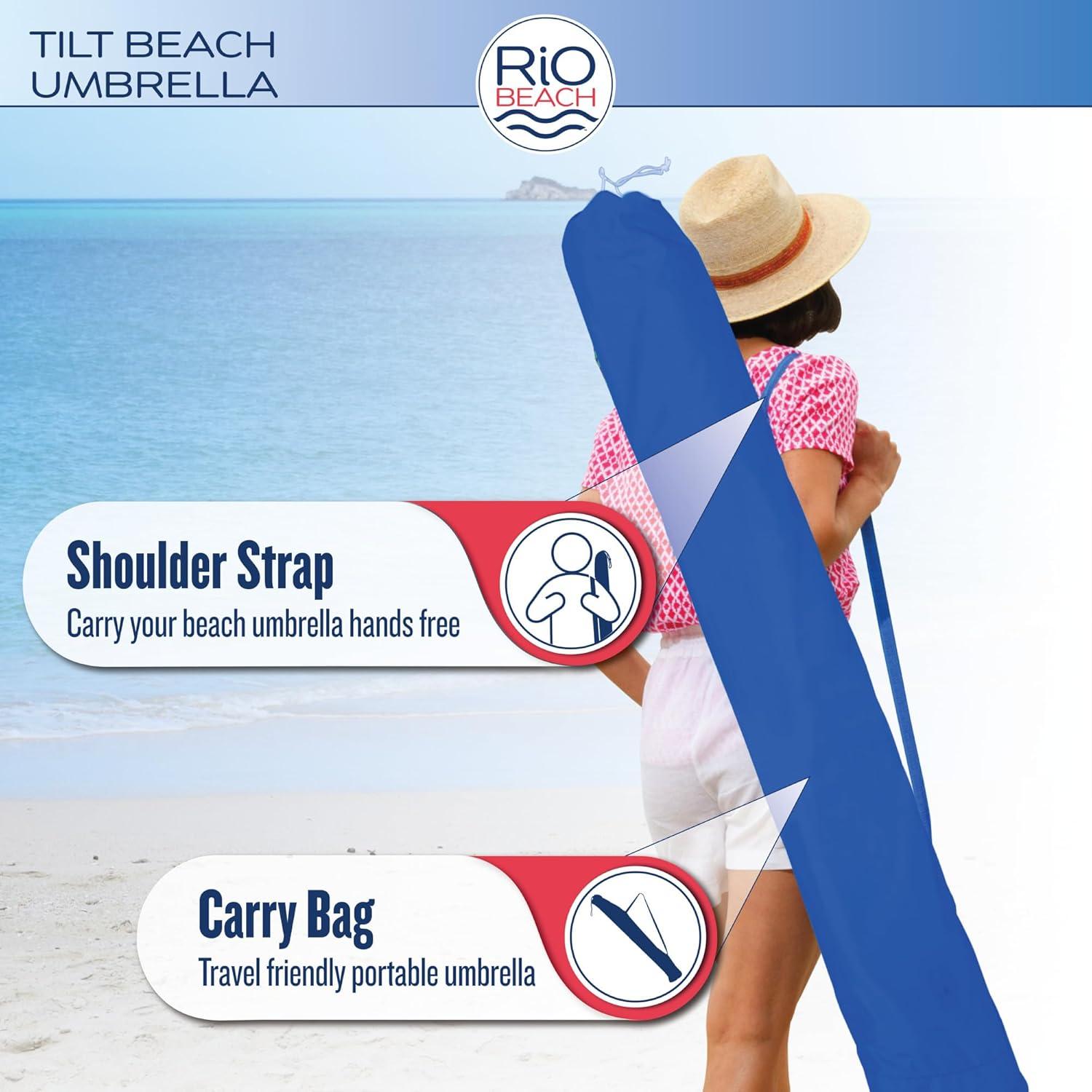 72'' Tilt Beach Umbrella