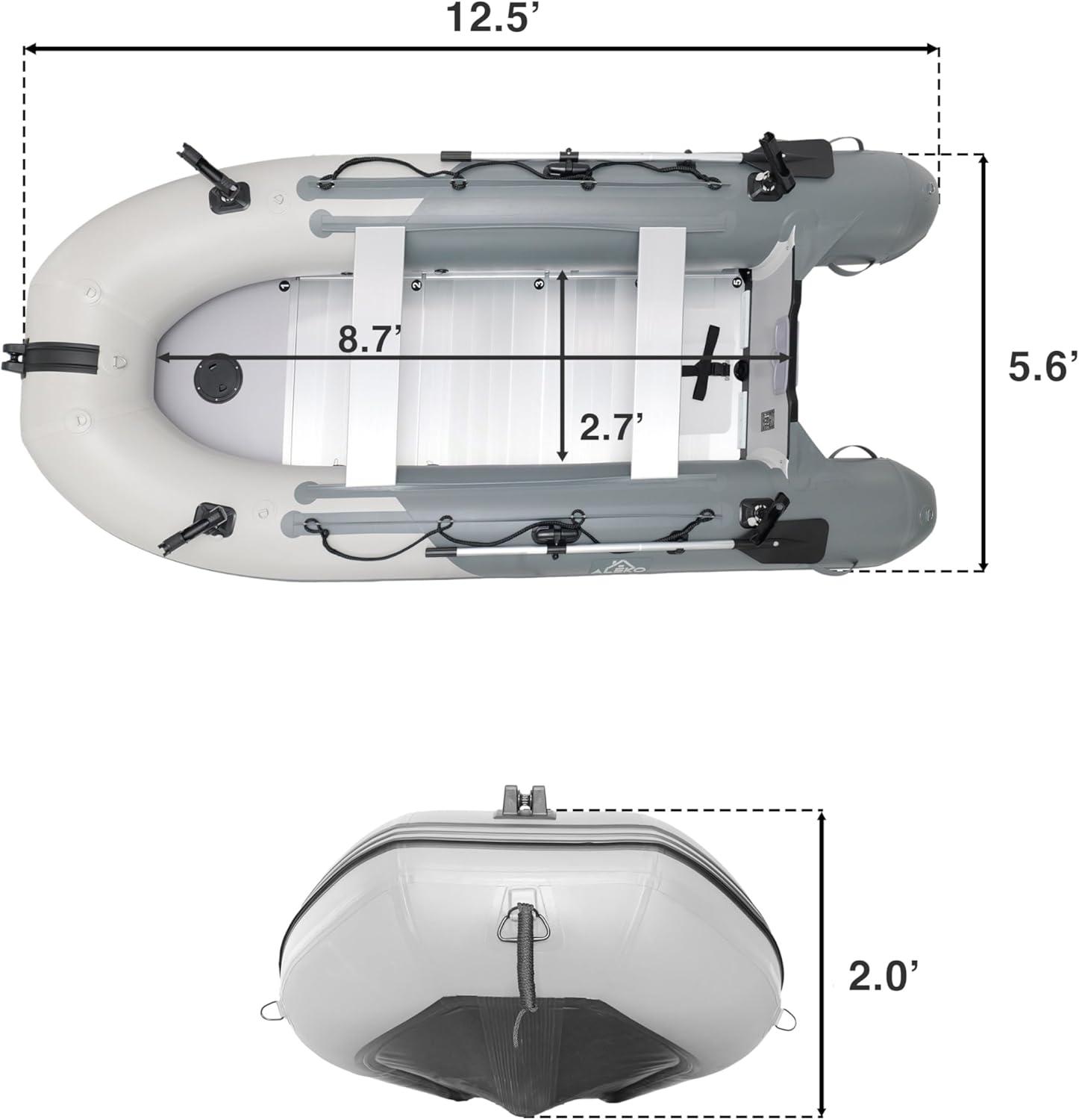 ALEKO Inflatable Fishing Boat