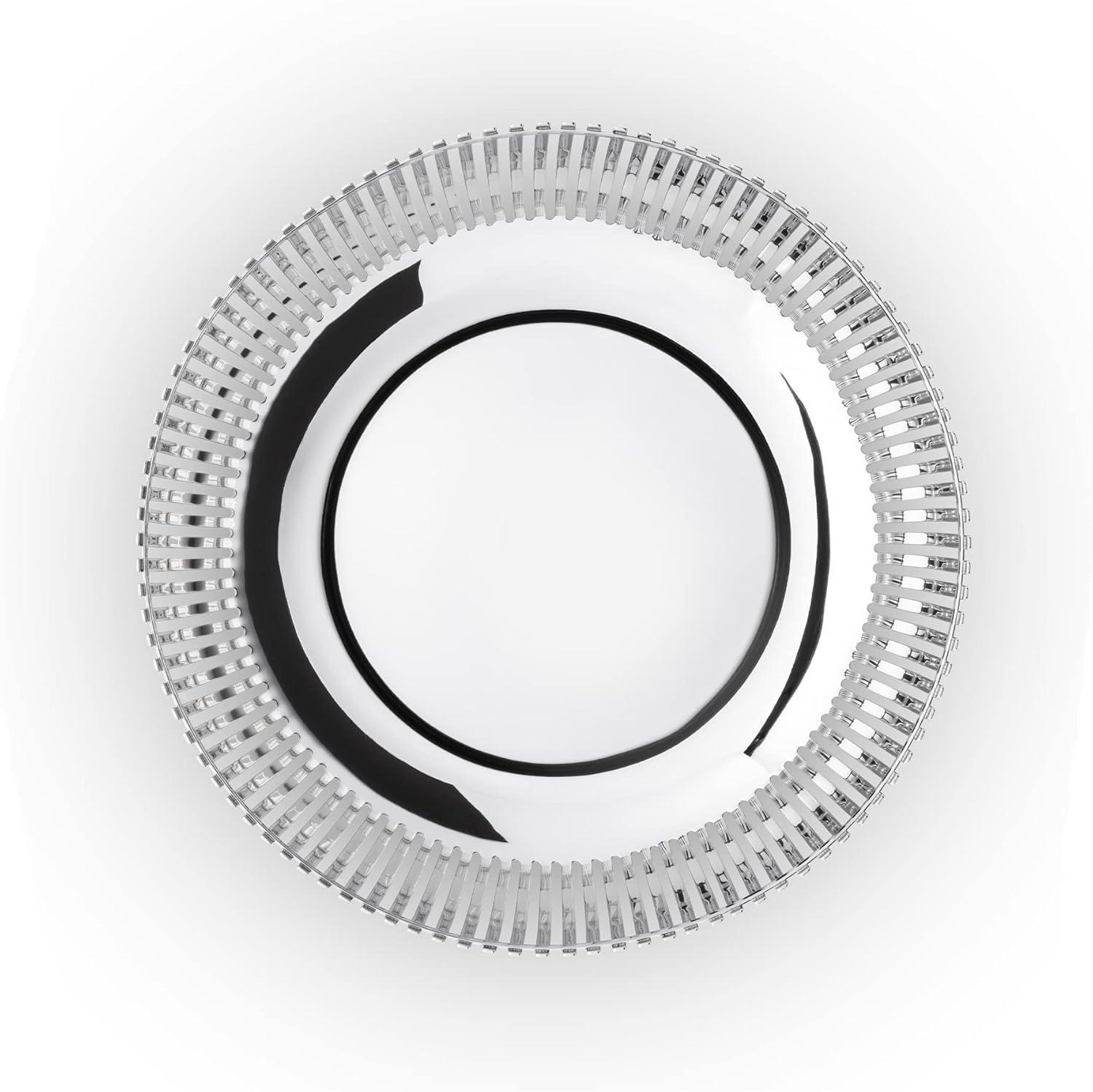 Alessi Round Basket, 23cm, Silver