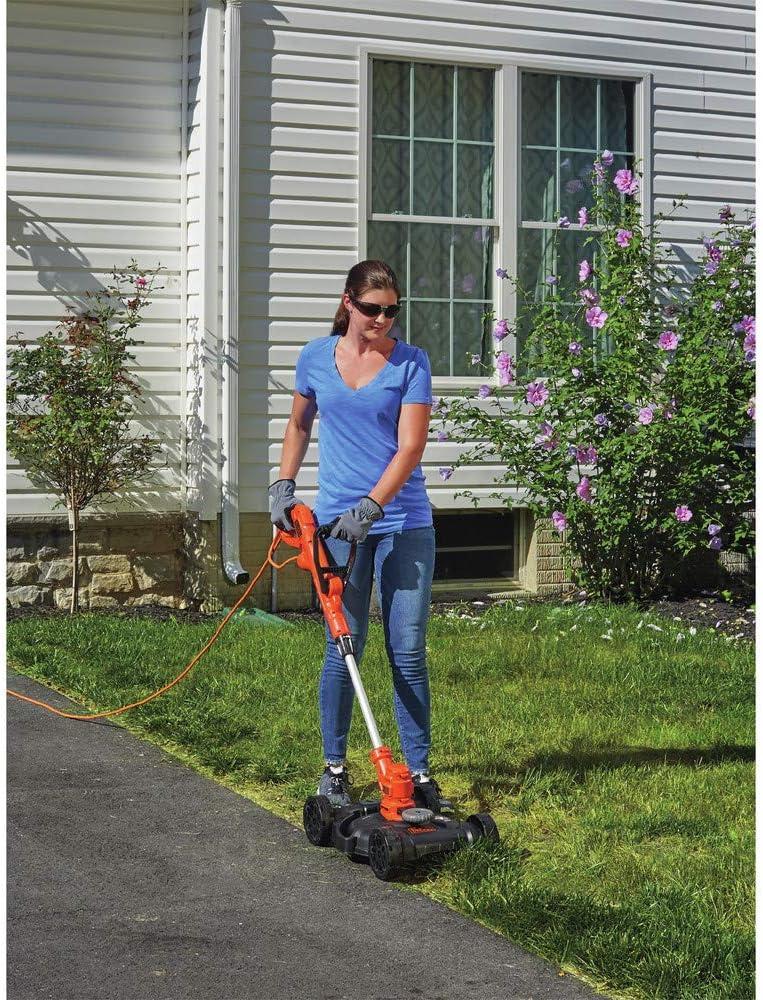 BLACK+DECKER Electric Lawn Mower, String Trimmer, Edger, 3-In-1, Corded, (BESTA512CM)