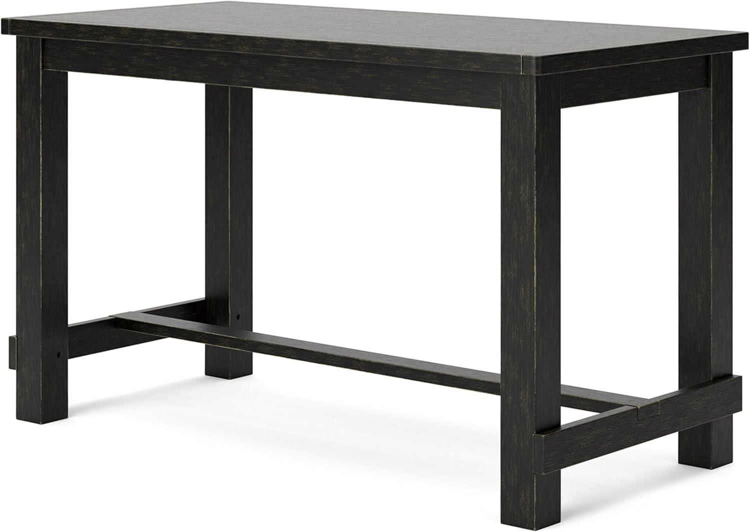 Signature Design by Ashley Casual Jeanette Counter Height Dining Table  Black