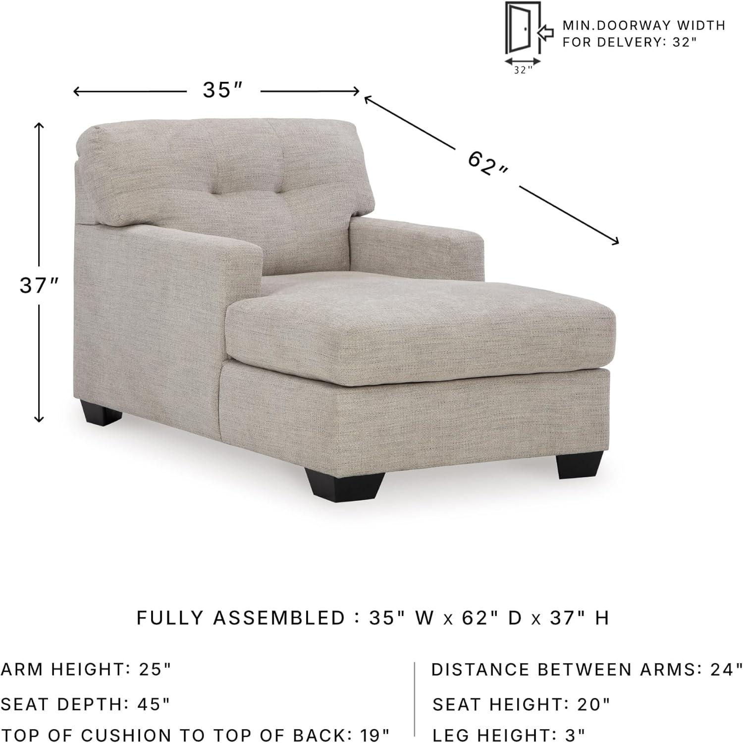 Signature Design by Ashley Mahoney Pebble Chaise