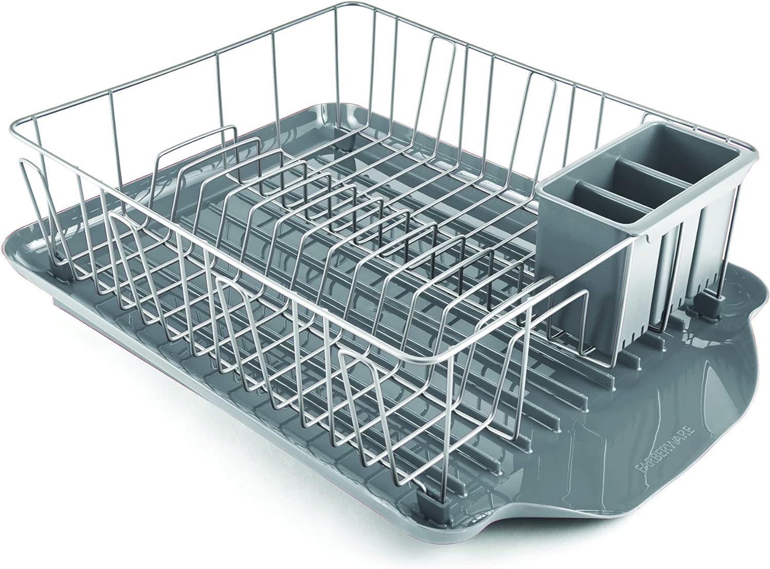 Farberware Farberware 3-Piece Rust Resistant Dish Rack