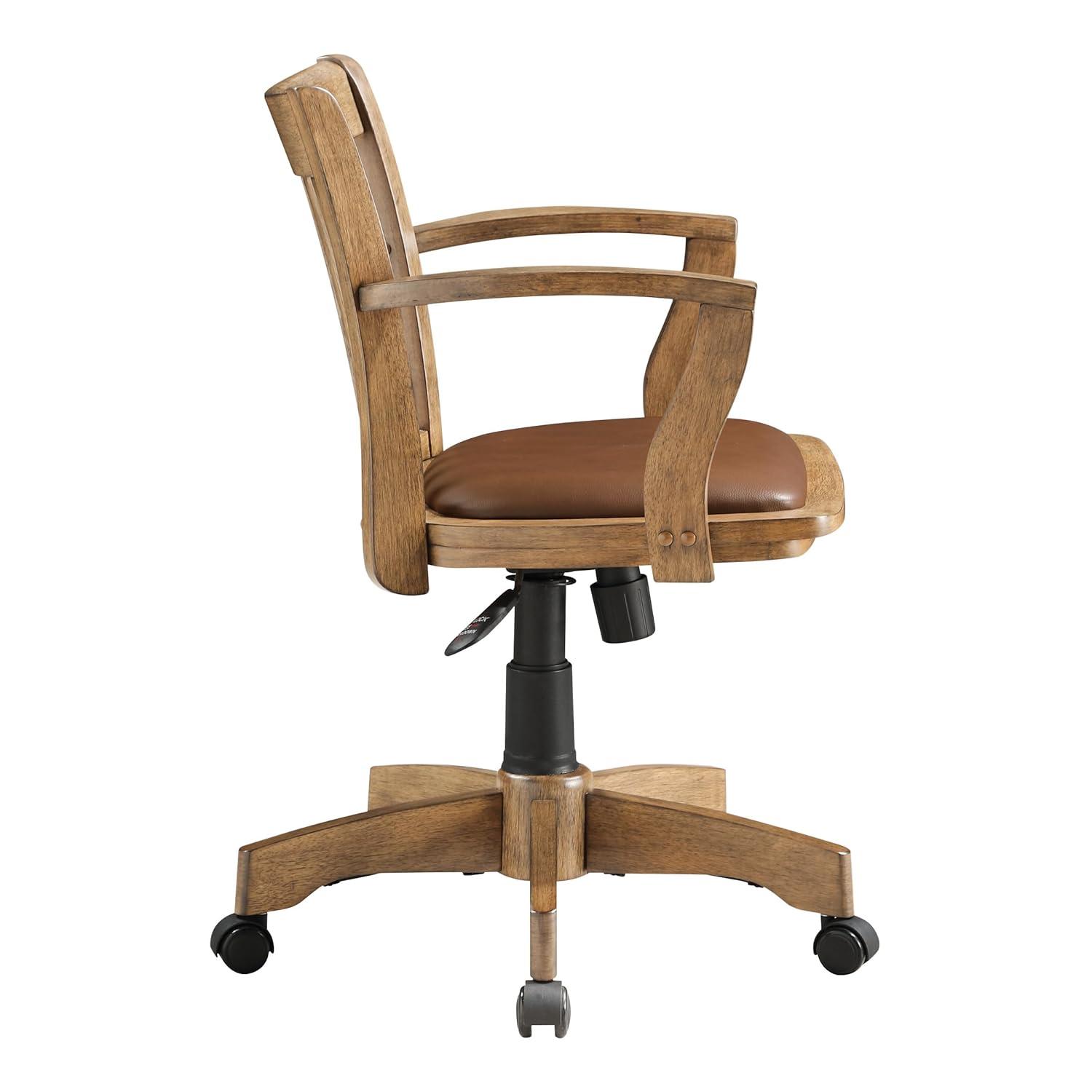Office Star Products Genevieve Vinyl Bankers Chair