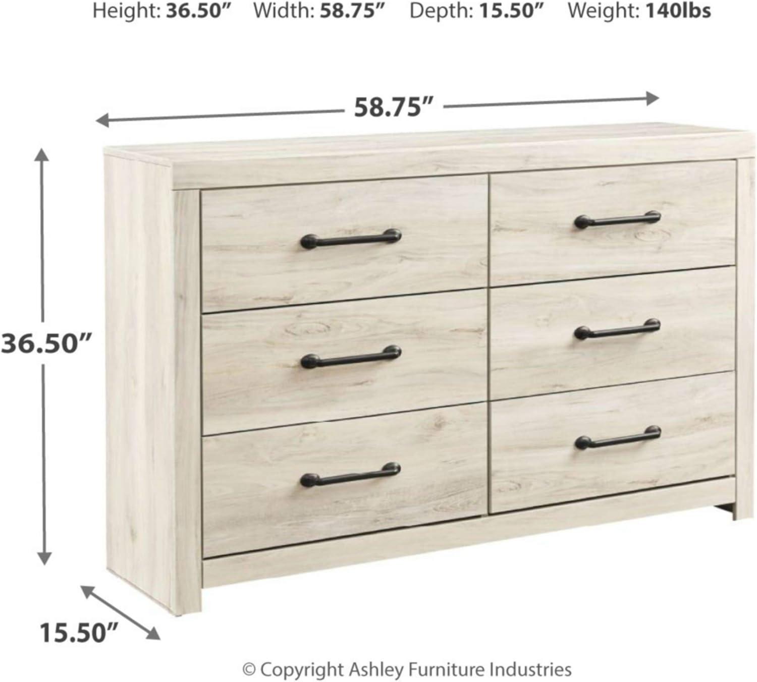 Kalayiah 58.7'' W 6 - Drawer Dresser