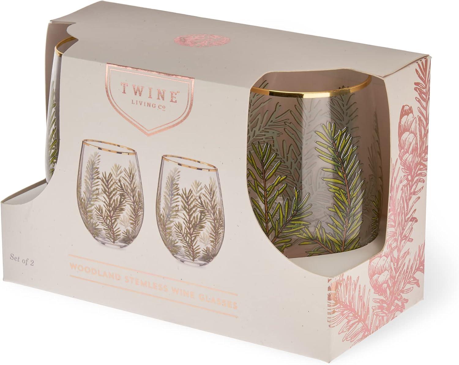 Woodland Stemless Wine Glass