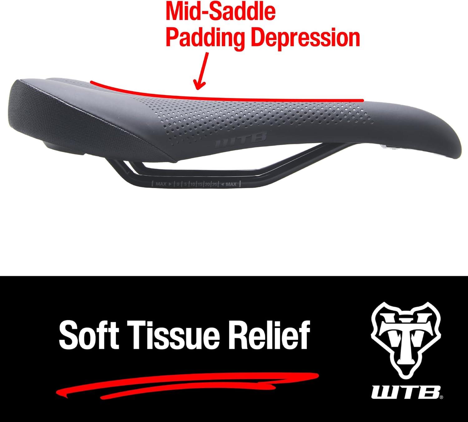 WTB Volt Saddle - Steel, Black, Narrow