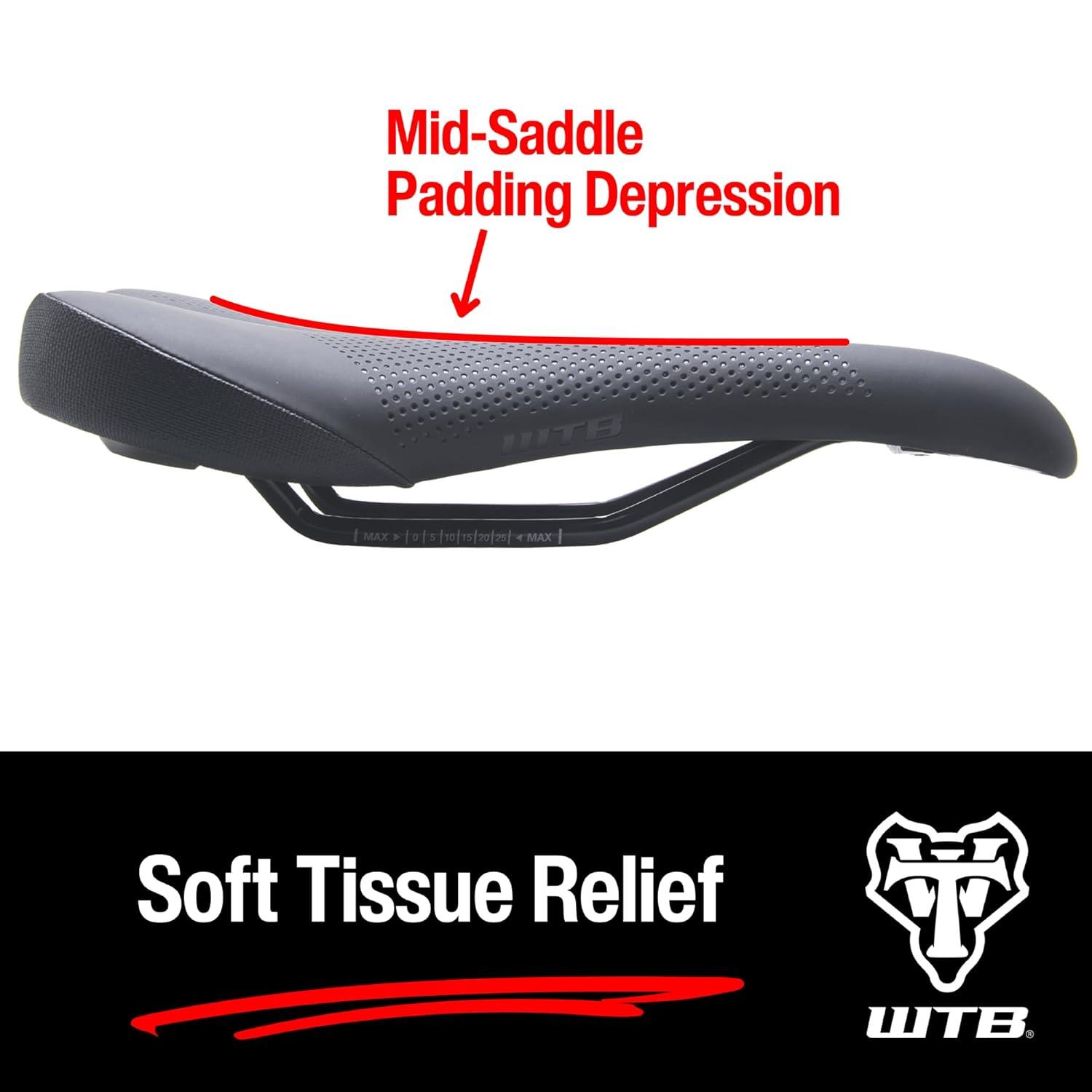 WTB Volt Saddle - Steel, Black, Narrow