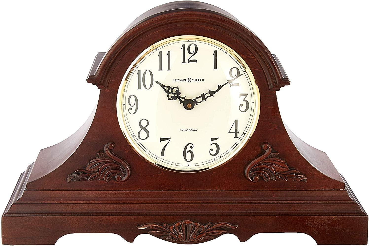 Howard Miller 635127 Sheldon Mantel Clock 635127 Americana Cherry