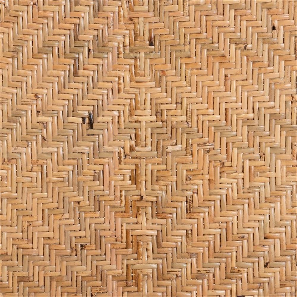 Adrena Rattan Bar Stool Natural Brown - Baxton Studio: Handmade, No Assembly, Bohemian Style