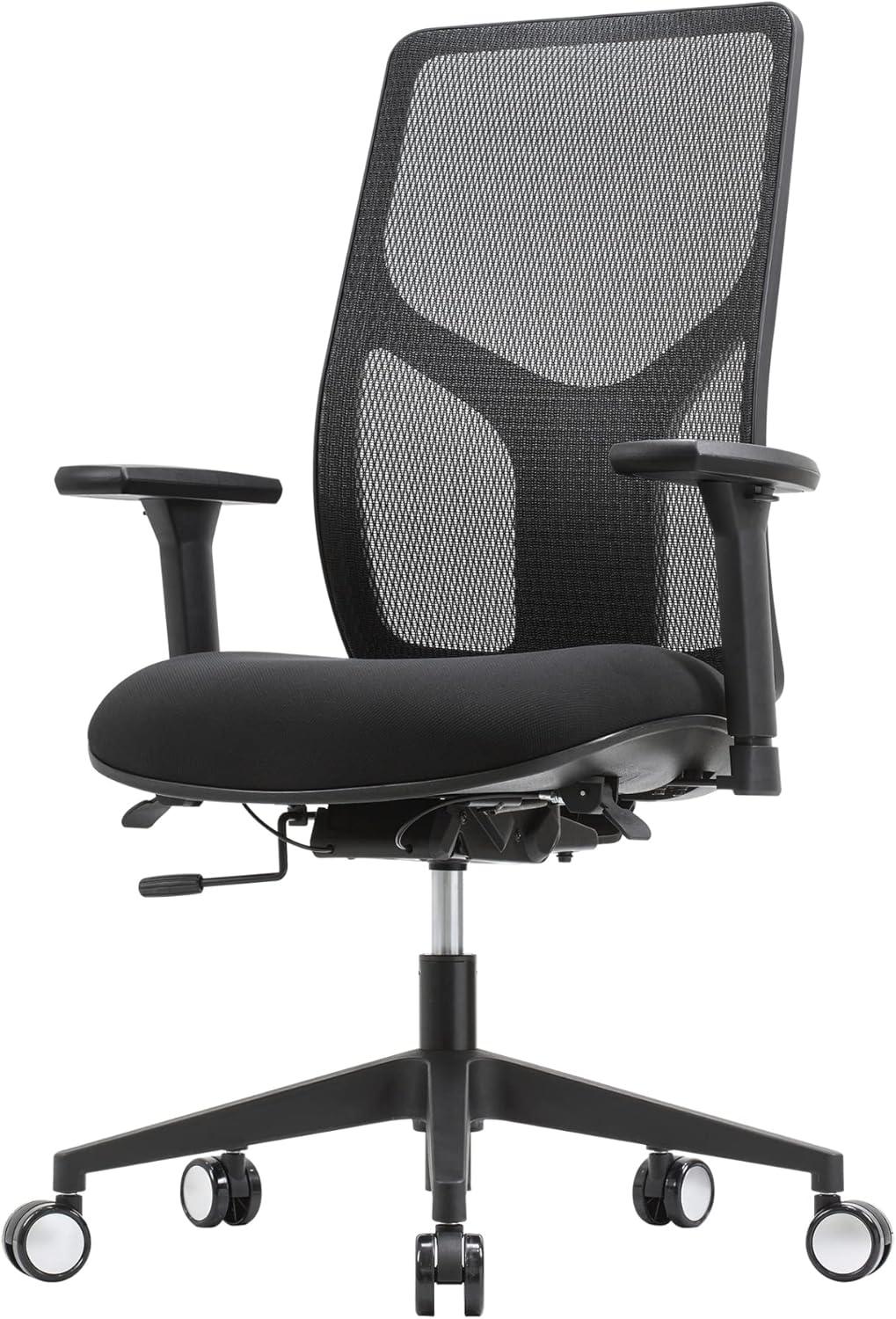 Black Mesh High-Back Executive Swivel Office Chair