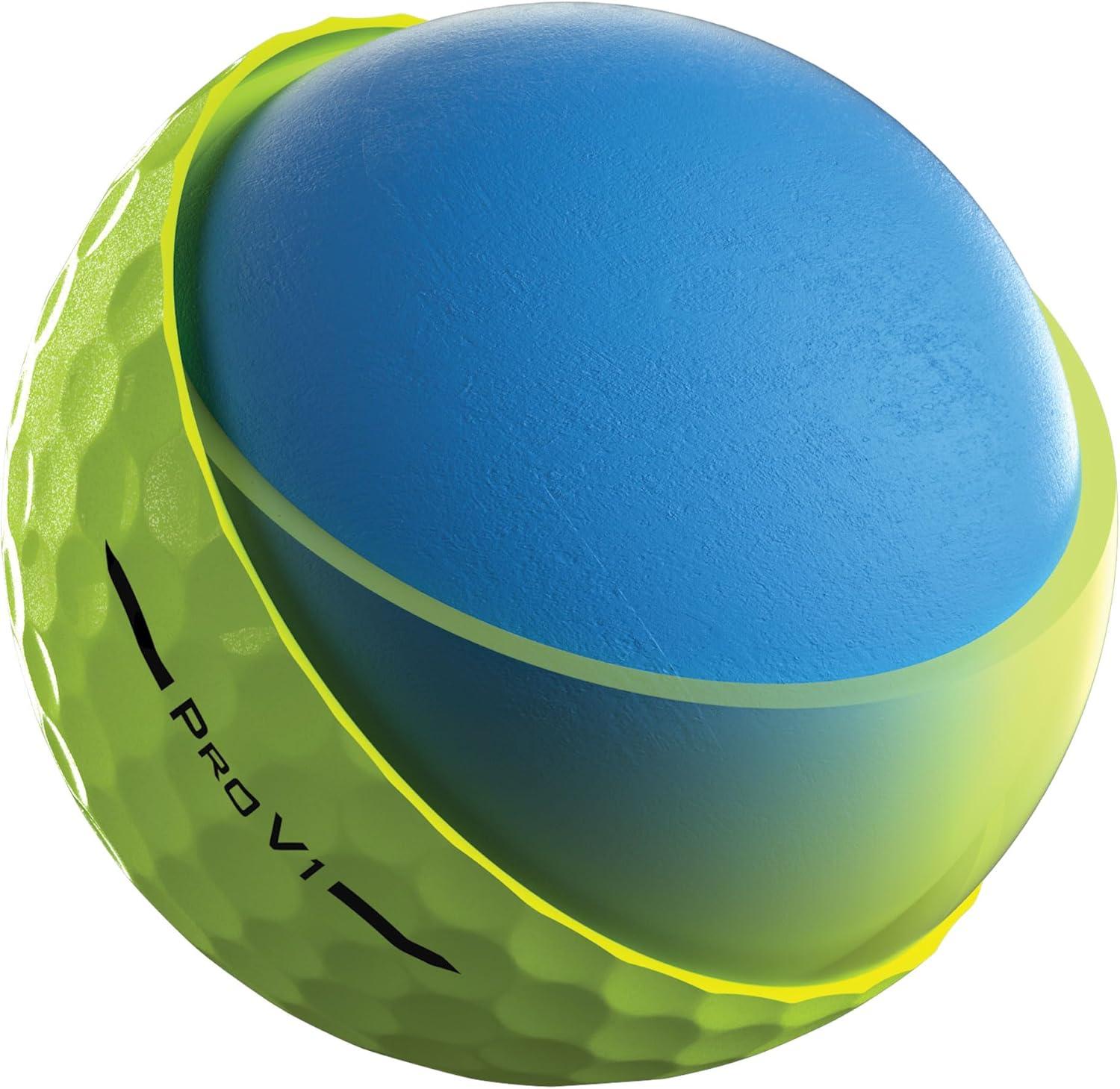 Titleist 2025 Pro V1, 12 Pack, Yellow