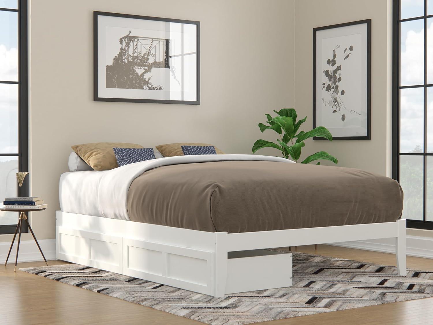 Colorado Bed with USB Turbo Charger and 2 Extra Long Drawers - AFI