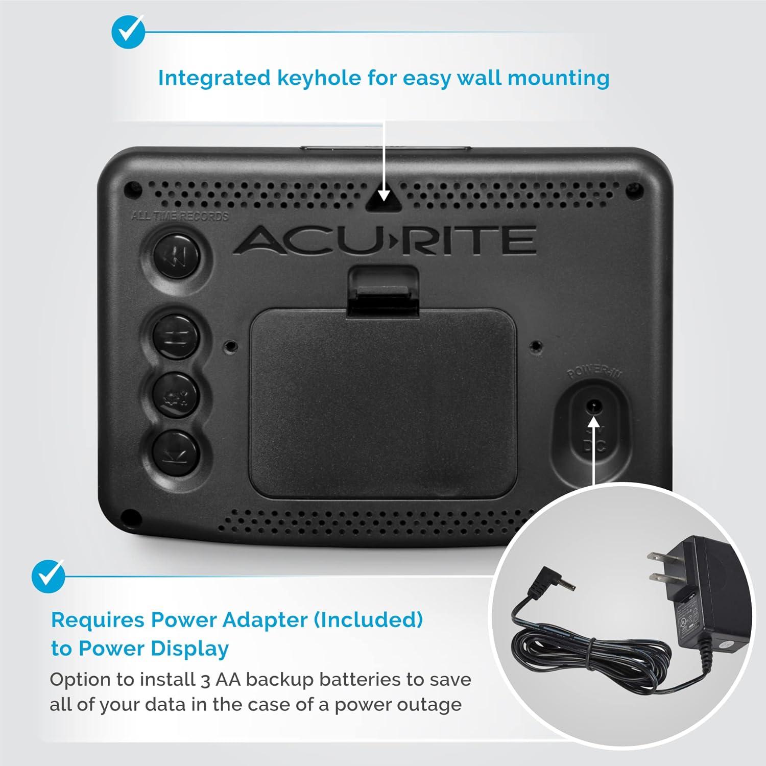 AcuRite Weather Station Forecaster with Color Display for Temperature, Humidity, Hyperlocal Forecast, and Built-In Barometer (02077M) & Reviews | Wayfair