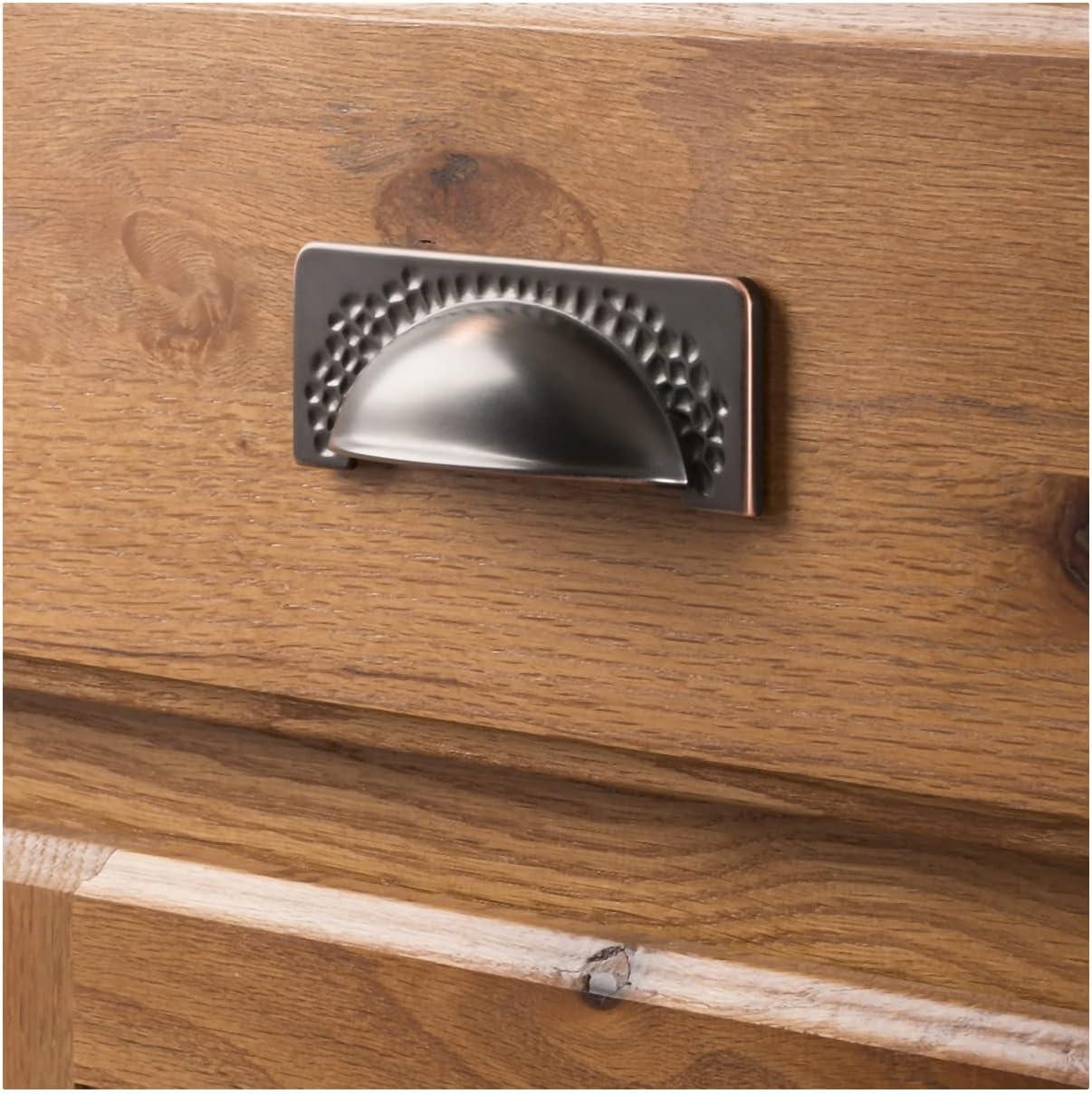 Craftsman Kitchen Cabinet Handles, Solid Core Drawer Pulls for Cabinet Doors, 3-3/4" (96mm)
