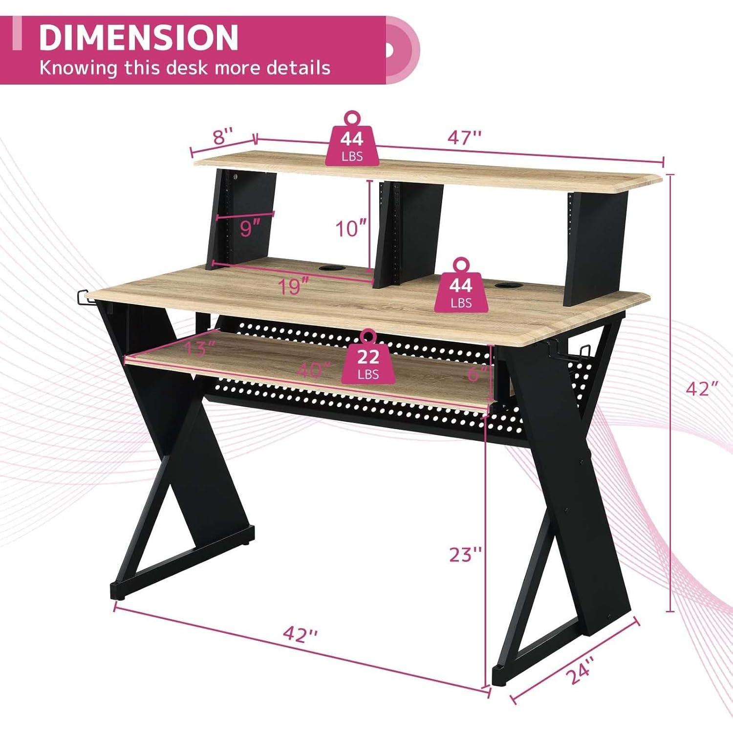 Humanity 47" Decorative Bookshelf Natural and Black - Acme Furniture