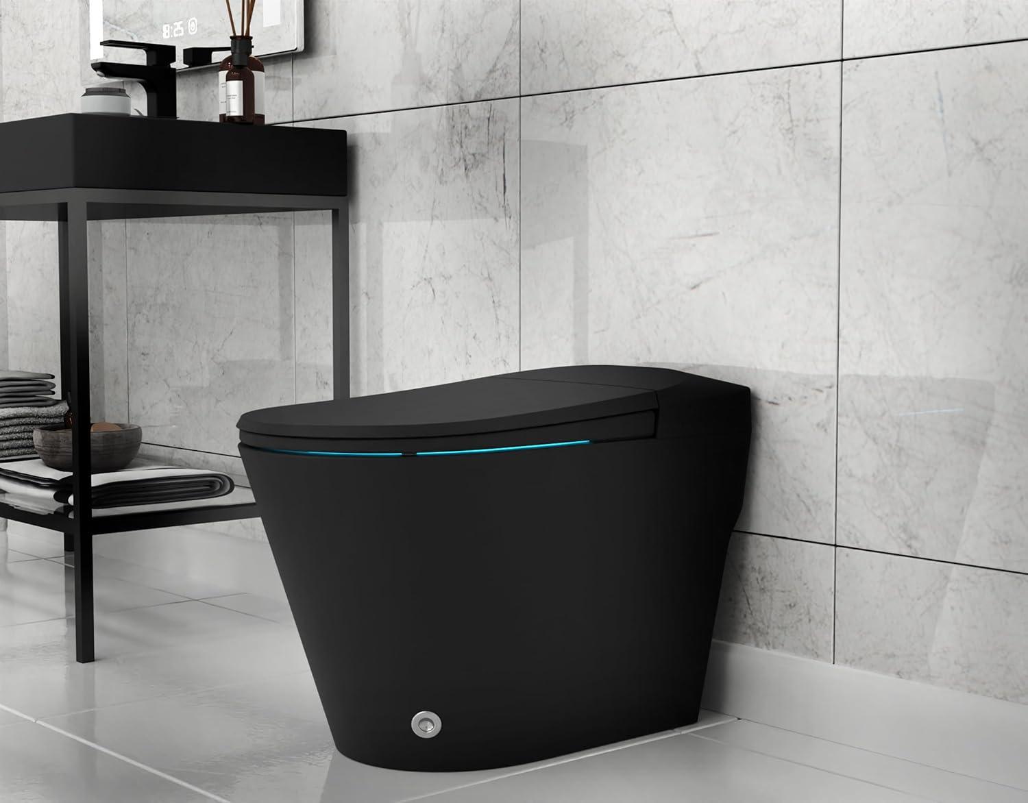 ENVO Echo Elongated Smart Toilet Bidet in Matte Black