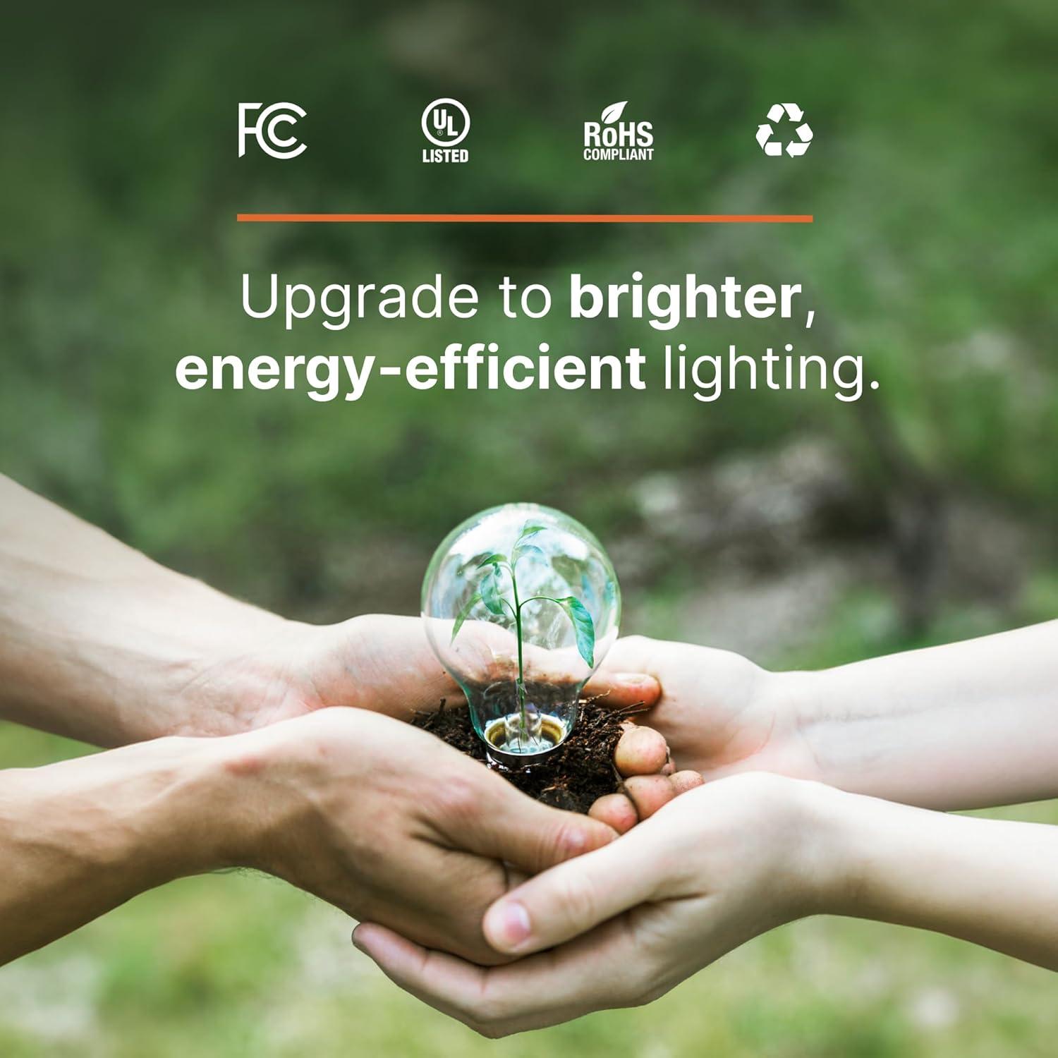Xtricity Compact Fluorescent GU24 2 Prong Light Bulb Base, T2 Mini Spiral, 13W (60 Watt Equivalent), 2700k Soft White, 900 Lumens, CFL, 120V, UL Listed (2 Pack)