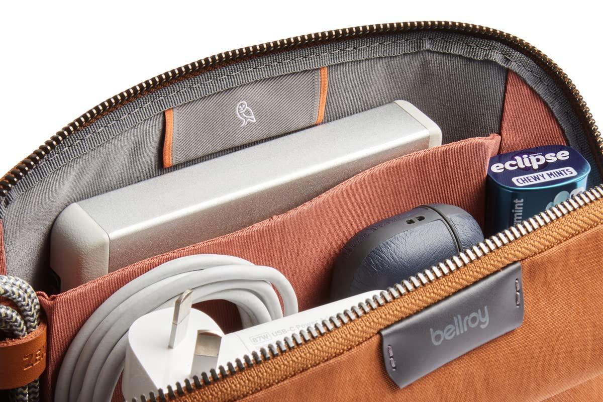 Bronze Water-Resistant Recycled Fabric Desk Caddy