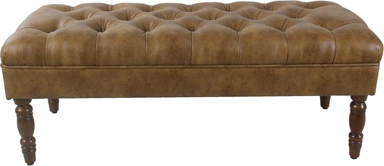 Classic Tufted Medium Bench - HomePop