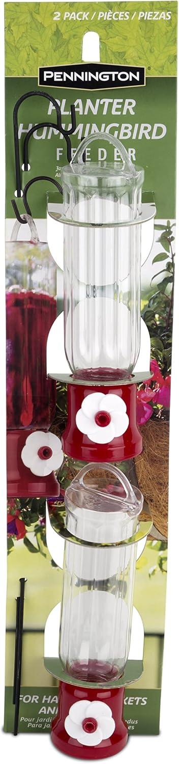 Cedar Works Hummingbird Feeder Planter (2 Pack)