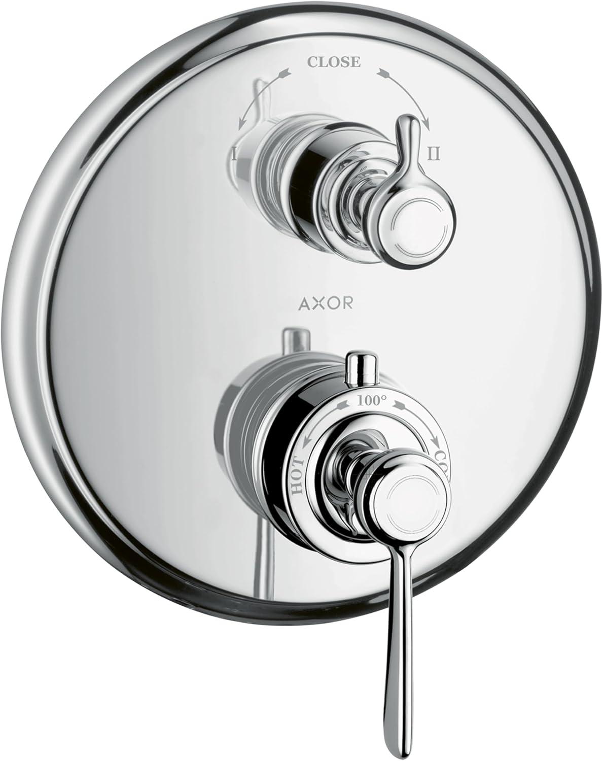 AXOR Montreux Thermostatic Trim With Volume Control And Diverter Valve Trim Only