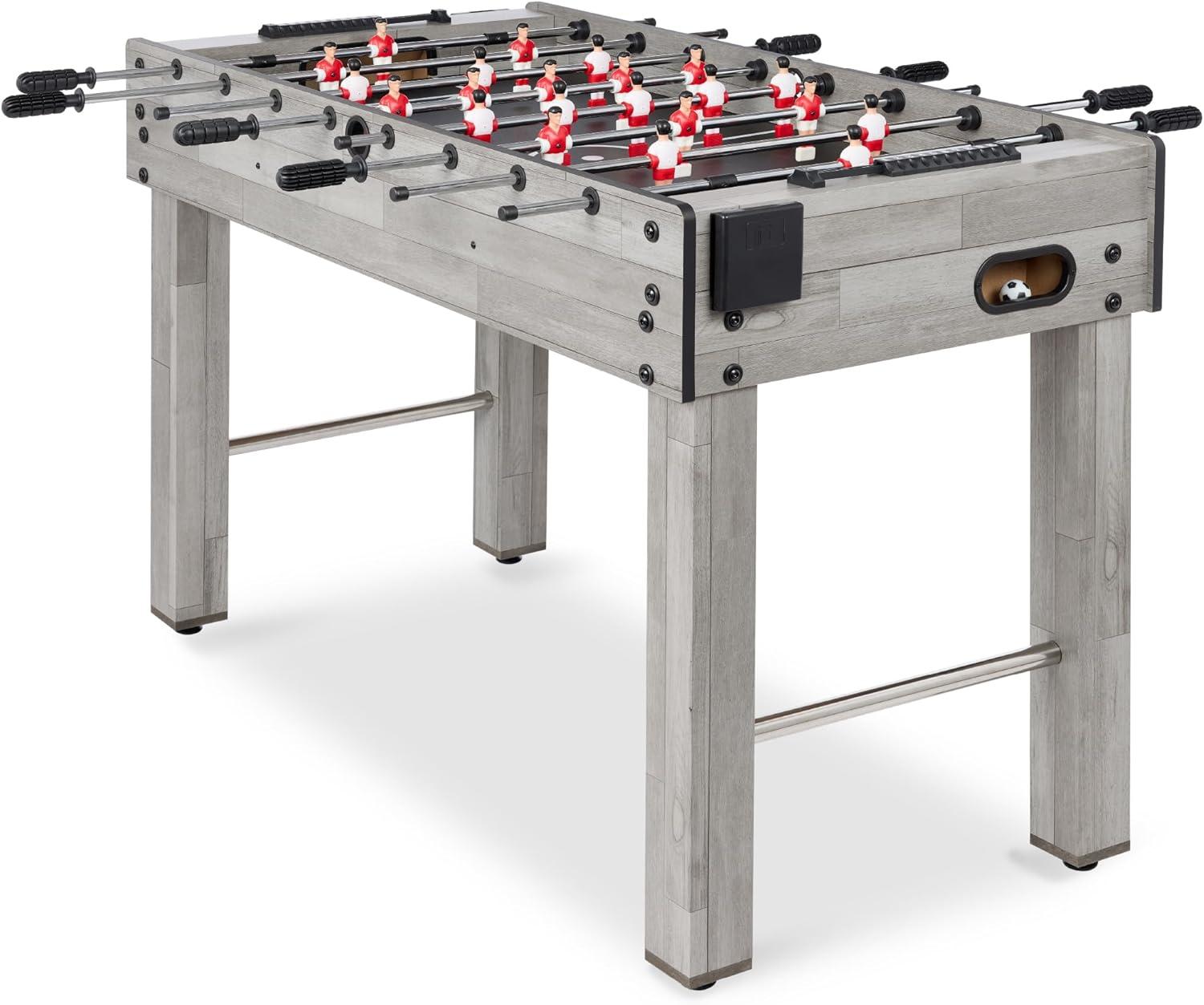 Best Choice Products 48in Competition Sized Foosball Table for Home, Game Room w/ 2 Balls, 2 Cup Holders