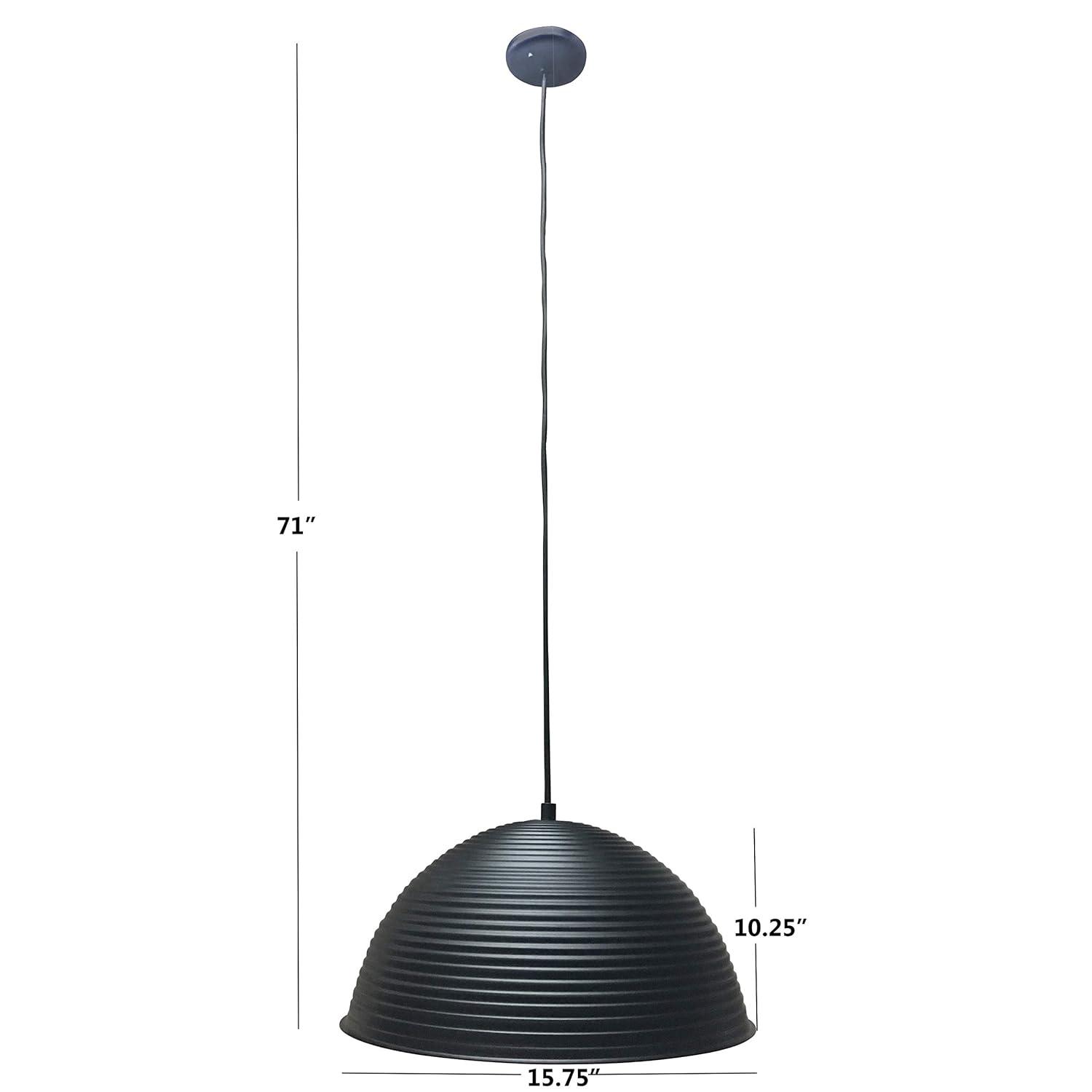 Keiron 1 Light Bowl Pendant