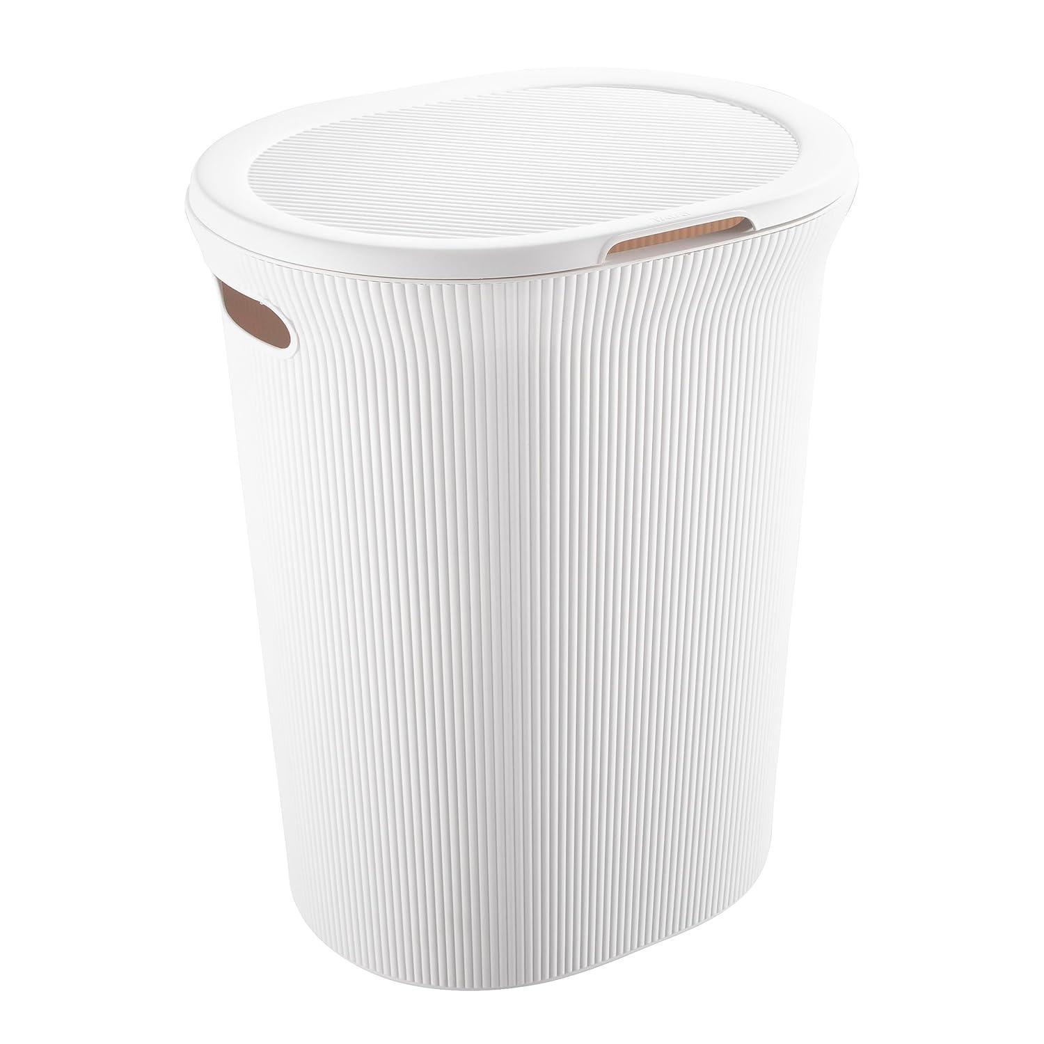 Superio Ribbed Laundry Hamper and Laundry Basket