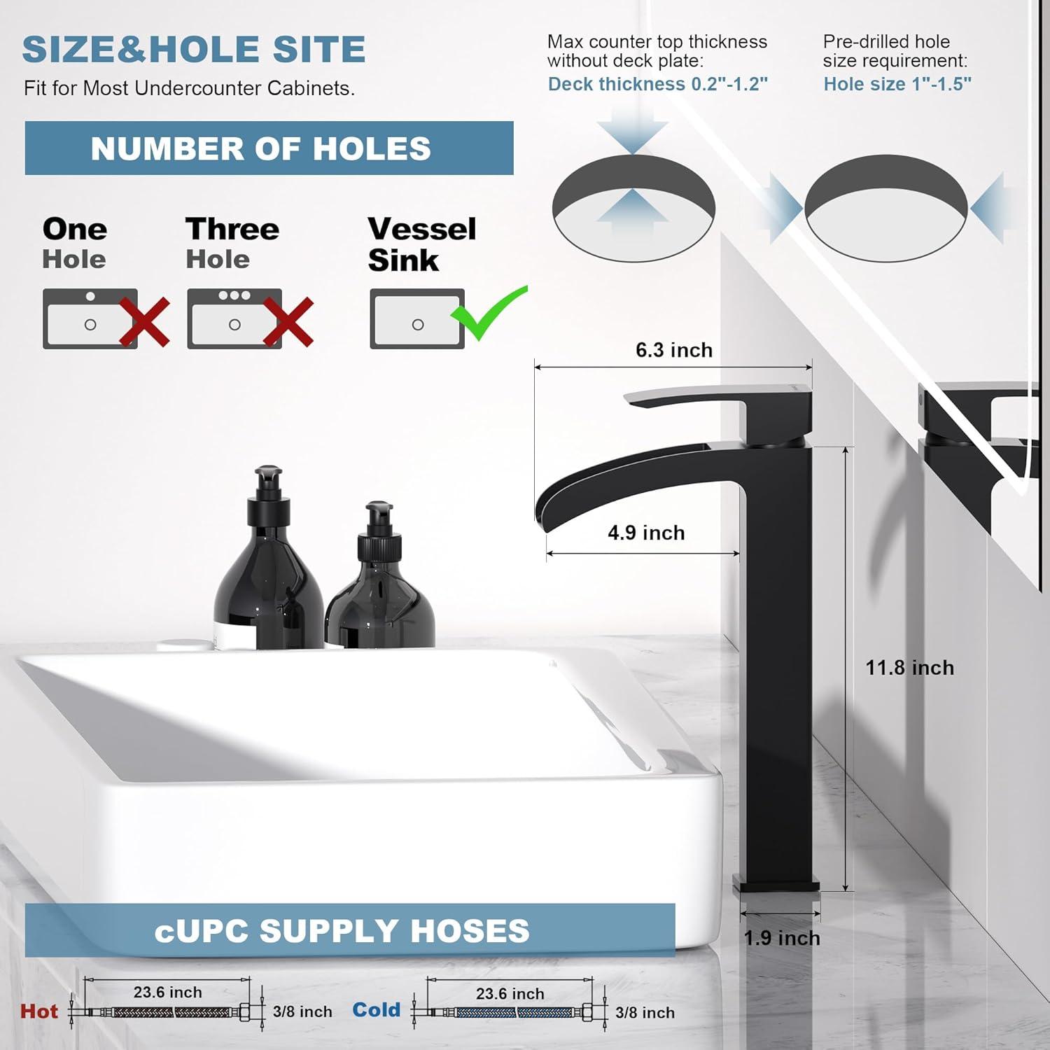 Vessel Single-handle Bathroom Faucet