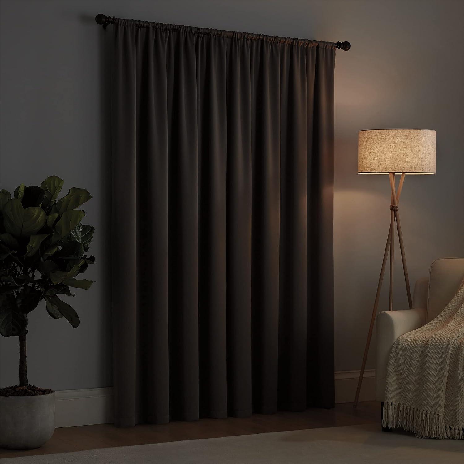 Eclipse Panel de Cortina para Oscurecer la Habitación con Bolsillo para Barra Tradicional 54" x 84"