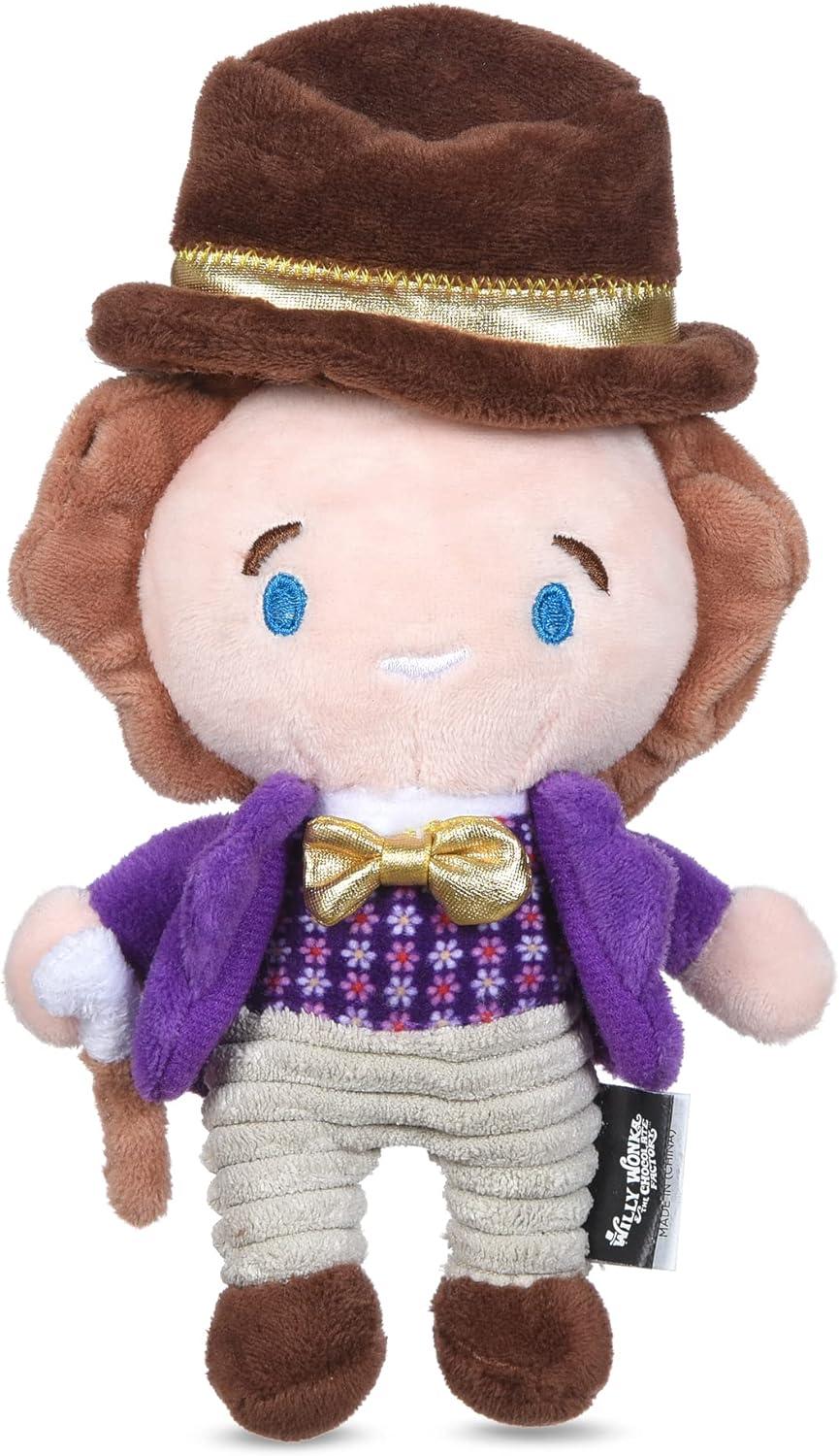 Willy Wonka: 6" Willy Wonka Plush Squeaker Figure Pet Toy